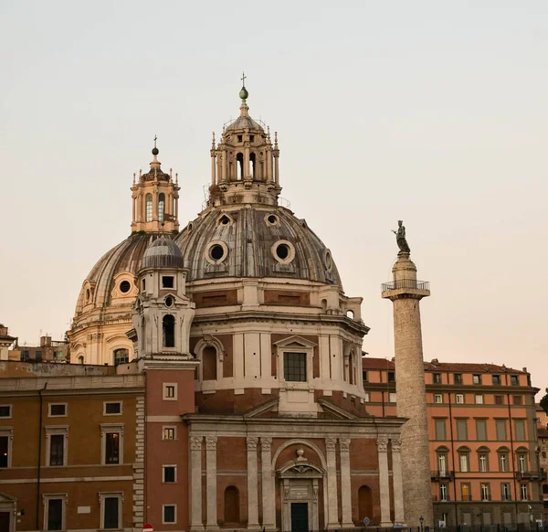 Architettura Dell Antica Roma Scavo Roma Italia — Foto Stock