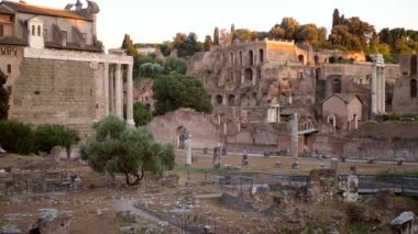Antik Roma. Kazı. kare venedik