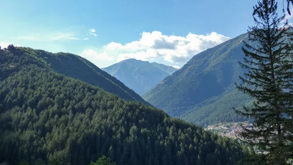 Montañas Rocosas Italianas Abruzos Italia —  Fotos de Stock