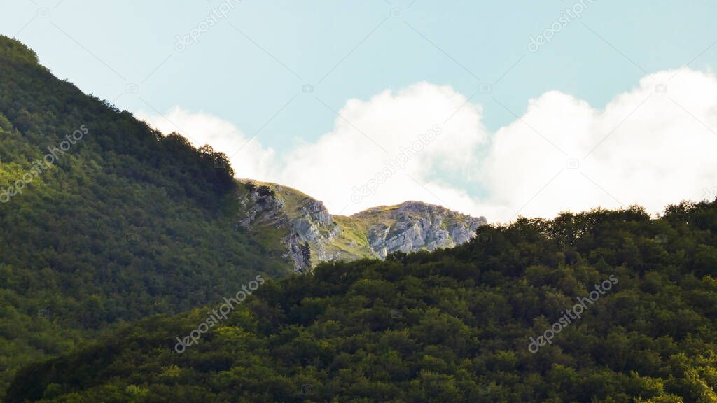Italian rocky mountains. Abruzzo - Italy