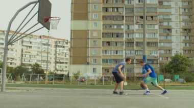 Streetball oyuncu boya puan Puanlama