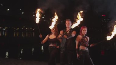 Fireshow sanatçılar açık ateş gücü transfer