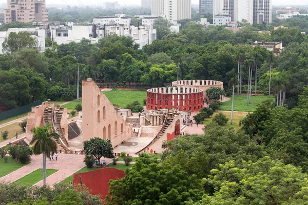 Yeni Delhi ve park Jantar Mantar Astronomi Gözlemevi