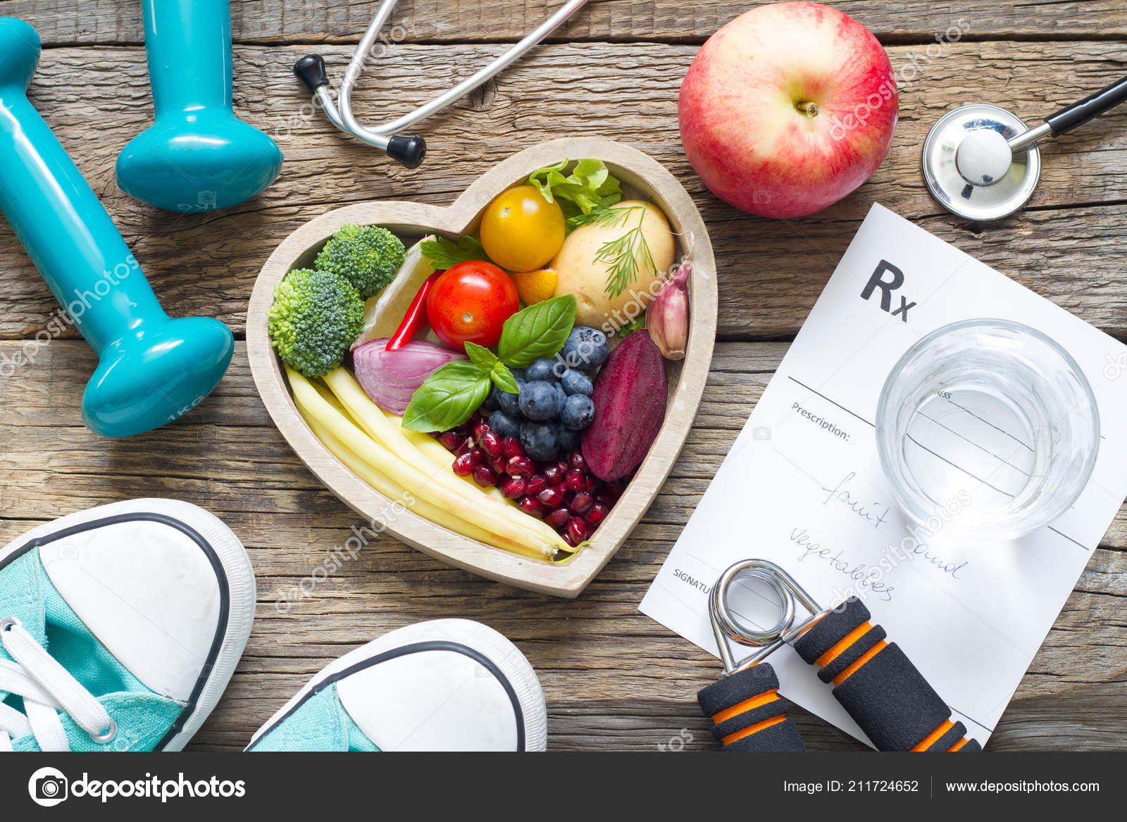 Start Diet Today Apple Blackboard Stock Photo - Image of lifestyle, diet:  54634672