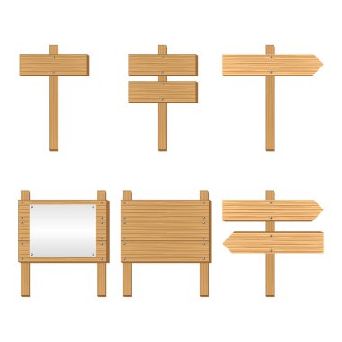 Ahşap Tabela ve yol tabela Kağıt afiş ile duyuru