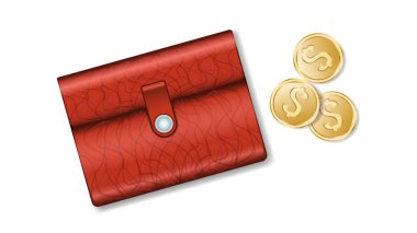 gerçekçi deri cüzdan