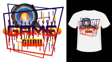 T-shirt için Pubg Oyunu gurusu konsept tasarımı.