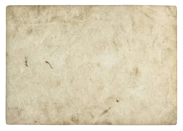 古い紙の質感 白い背景で隔離のビンテージ フォト フレーム — ストック写真