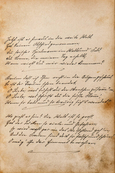 Undefined handwritten text. Vintage texture background. Digital paper