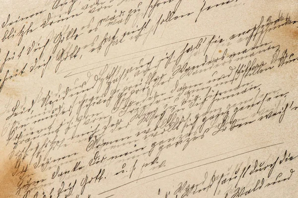 Creatieve Vintage Papier Textuur Handschrift Retro Getinte Achtergrond — Stockfoto