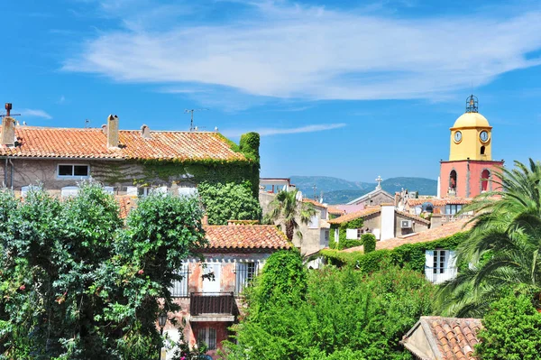 Landscape Saint Tropez France Mediterranean Sea — Stock Photo, Image