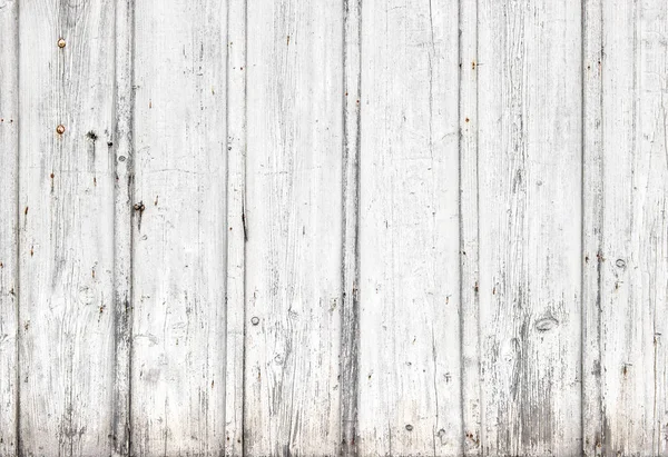 Деревянный Фон Грубая Белая Выветриваемая Деревенская Стена — стоковое фото