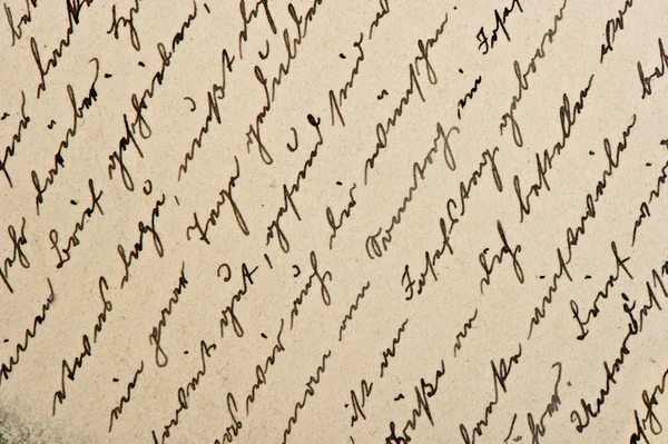 Testo Inglese Calligrafico Scritto Mano Non Definito Sfondo Carta Digitale — Foto Stock
