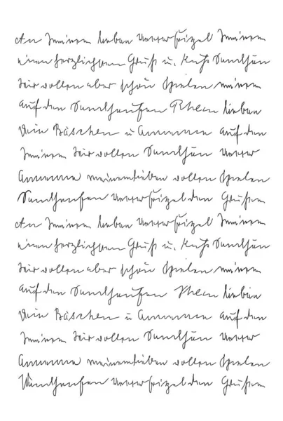 Texto de la carta manuscrita Escritura a mano Caligrafía textura backgrou — Foto de Stock