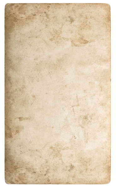 Χρησιμοποιημένο Φύλλο Χαρτιού Που Απομονώνεται Λευκό Φόντο Στενή Υφή Από — Φωτογραφία Αρχείου