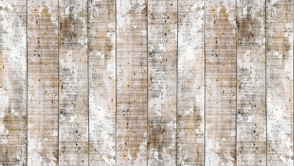 Distressed Wooden Background White Color Stains Rustic Wood Texture — Stock Photo, Image