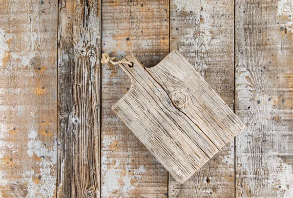 Fondo Envejecido Angustiado Madera Con Tablero Cocina — Foto de Stock