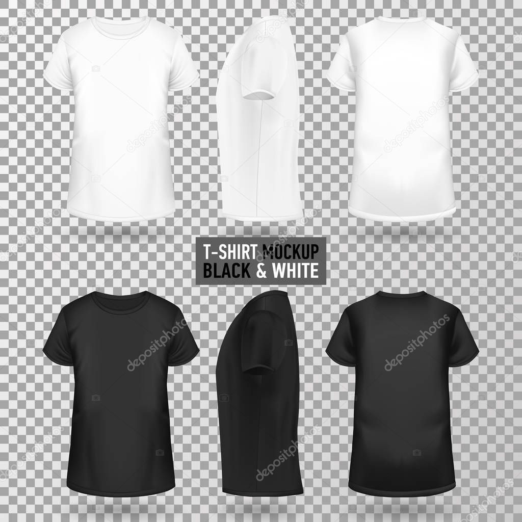 T-shirt template in three dimentions