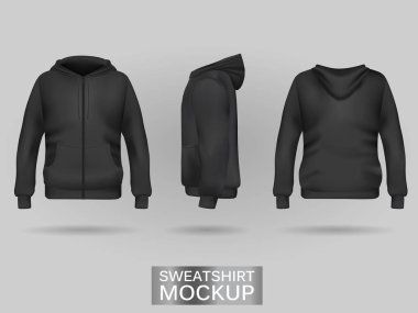 Download Zip Hoodie Premium Vector Download For Commercial Use Format Eps Cdr Ai Svg Vector Illustration Graphic Art Design PSD Mockup Templates