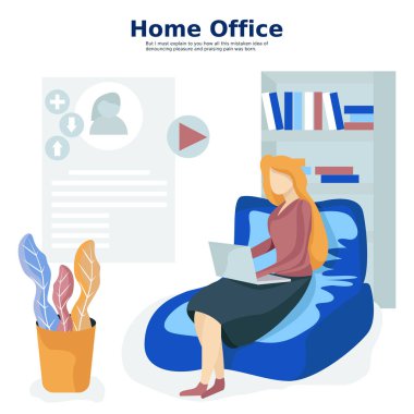 Serbest çalışma evden, programlama, yönetim ve çalışma ile ilgili