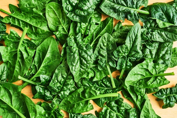 Fresh spinach leaves or spinach background.