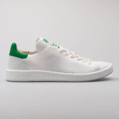 Adidas Stan Smith Pk beyaz ve yeşil spor ayakkabı