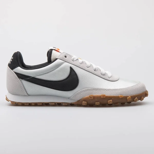 Nike Waffle Racer grey, off white and black sneaker — Stock Photo, Image