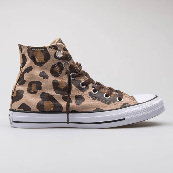 Converse Chuck Taylor All Star hög Vintage khaki och Dark Choco — Stockfoto