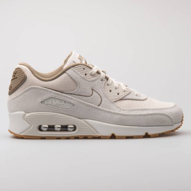 Nike Air Max 90 Premium bej spor ayakkabı