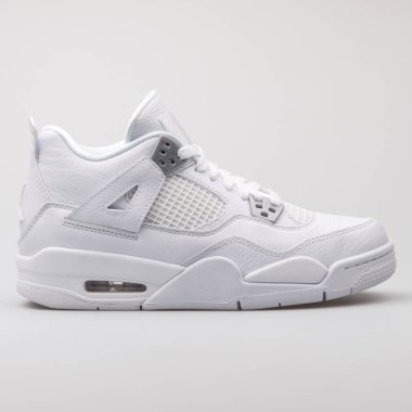 Nike Air Jordan 4 Retro Bg beyaz spor ayakkabı