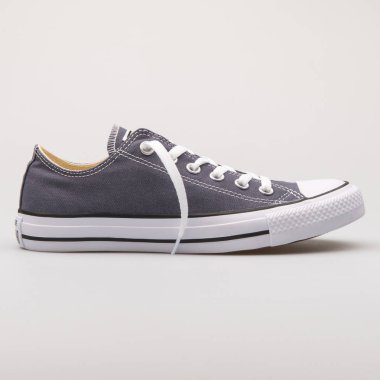 Converse Chuck Taylor All Star Ox sharkskin gri spor ayakkabı
