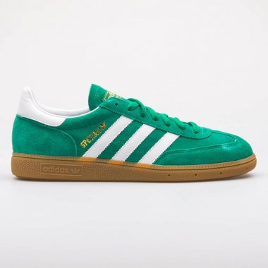 Adidas Spezial yeşil ve beyaz spor ayakkabı