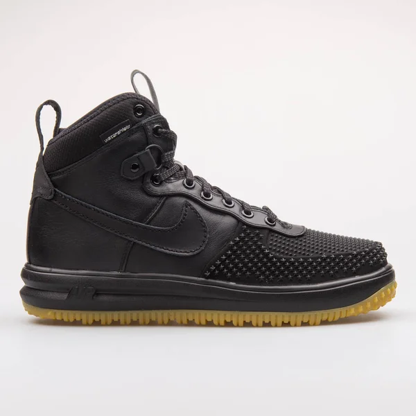 Nike Lunar Force 1 Duckboot zwarte sneaker — Stockfoto