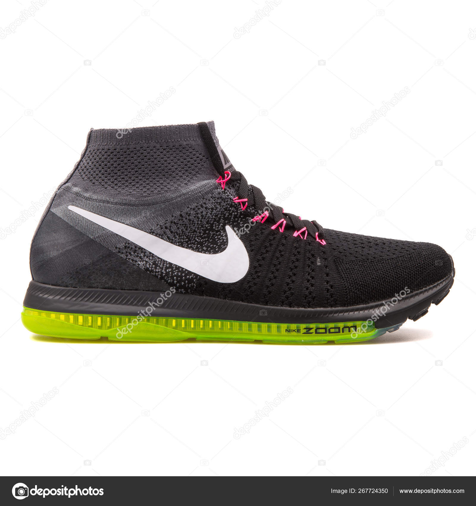 nike zoom all out flyknit black
