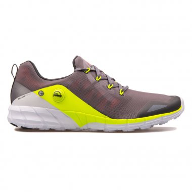 Reebok Zpump Fusion 2.0 gri ve sarı spor ayakkabı