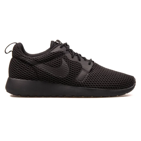 Nike Roshe egy Hyp br fekete cipő — Stock Fotó