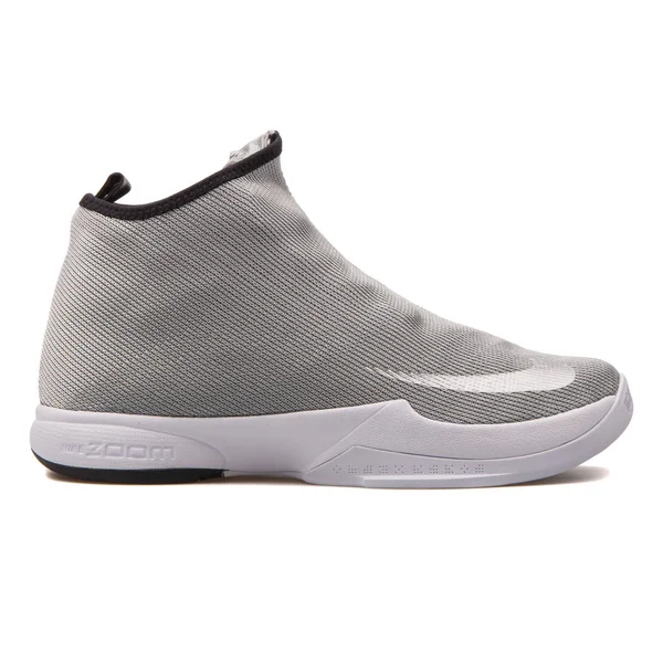 Zapatilla Nike Zoom Kobe Icon JCRD Premium gris y plata metálica — Foto de Stock