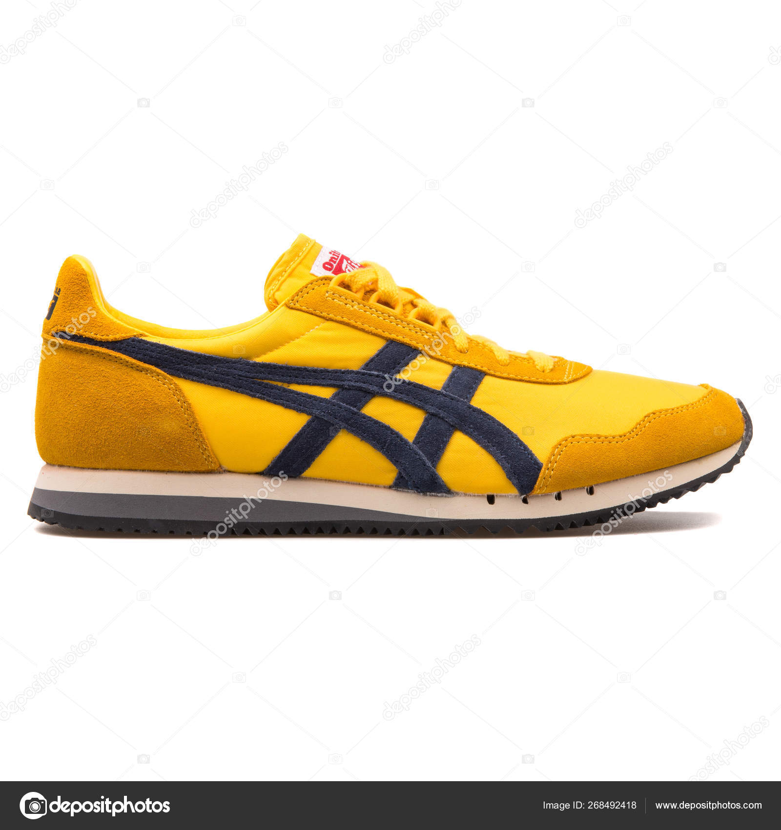 Buy Onitsuka Tiger Mexico 66 Lace-Up Sneakers | Yellow & Black Color Men |  AJIO LUXE