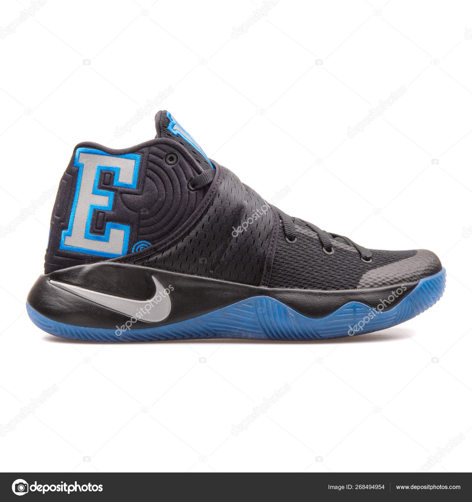 Nike Kyrie 2 LMTD black and blue sneaker Stock Editorial Photo xMarshallfilms 268494954