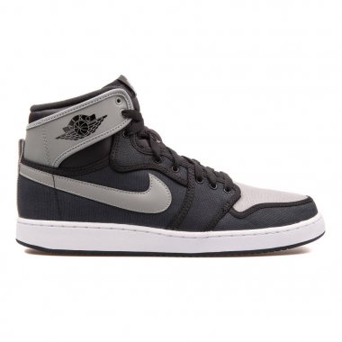 Nike Air Jordan 1 Ko High Og siyah ve gri spor ayakkabı