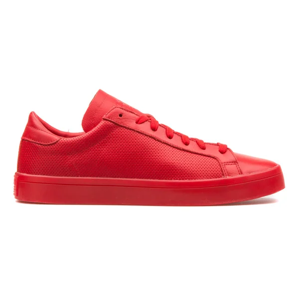 Adidas court vantage orange sales