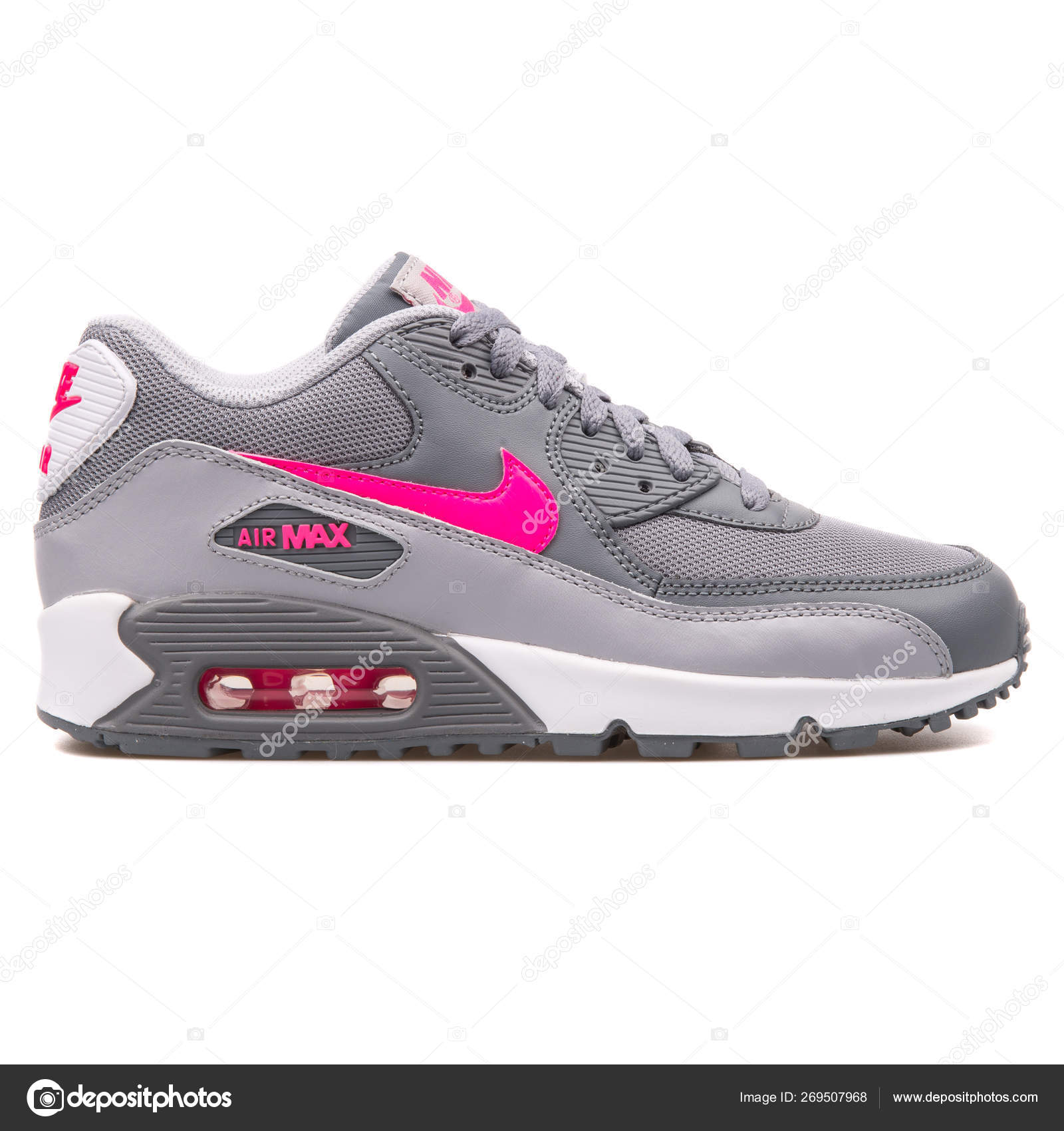 nike grey and pink sneakers