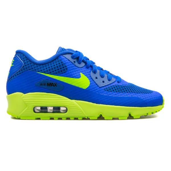 Nike Air Max 90 BR μπλε και πράσινο παπούτσια — Φωτογραφία Αρχείου