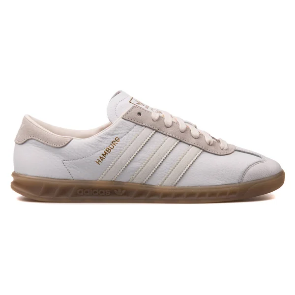 Adidas Hamburg witte sneaker — Stockfoto