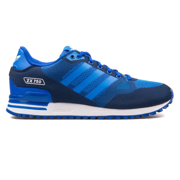 Adidas ZX 750 WV niebieski Sneaker — Zdjęcie stockowe