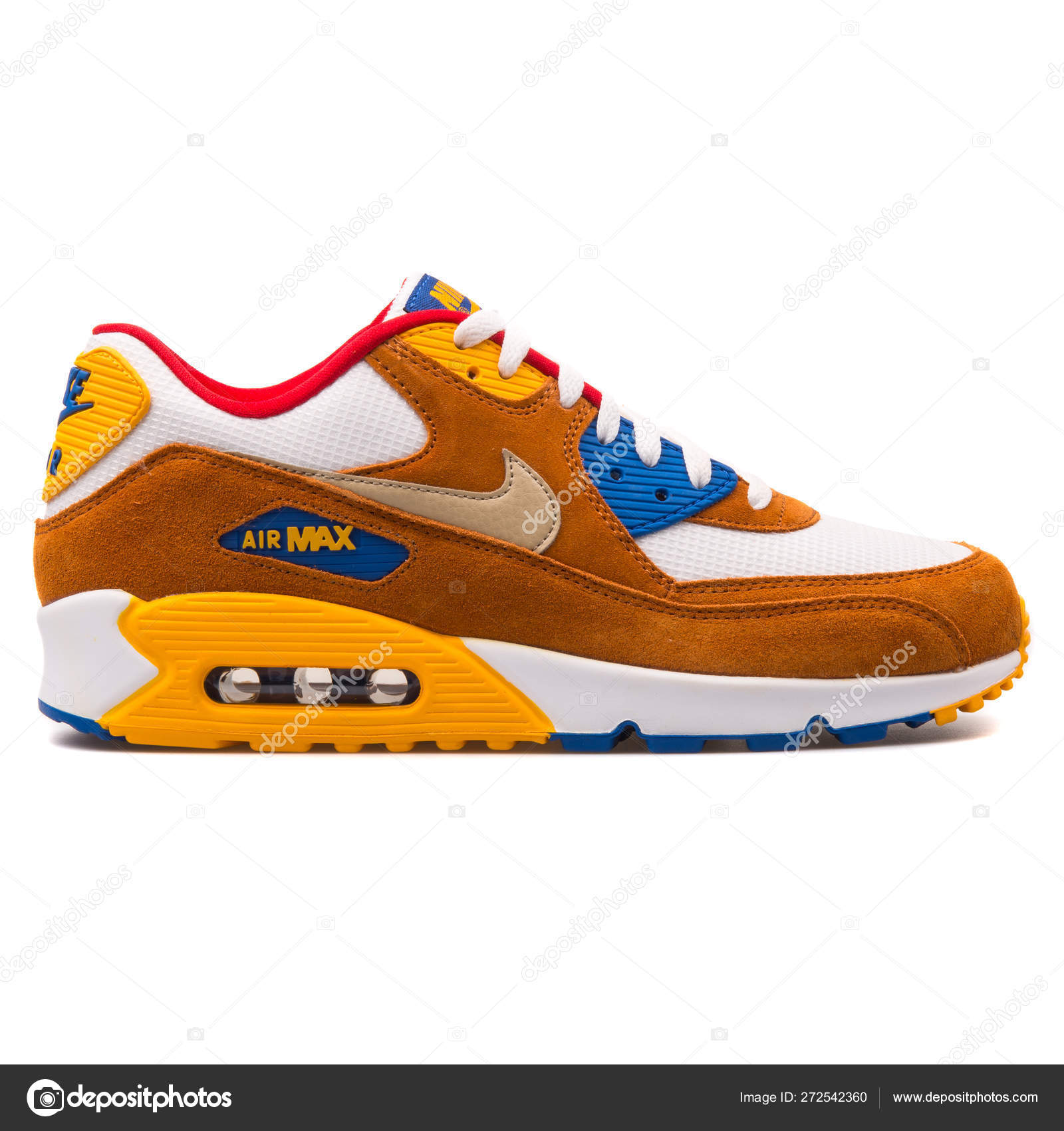 blue yellow and orange air max