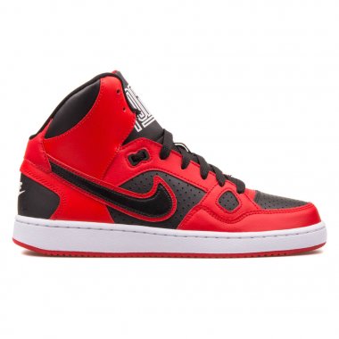 Nike Son Of Force Orta kırmızı ve siyah spor ayakkabı