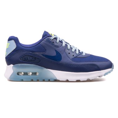 Nike Air Max 90 Ultra Essential mavi spor ayakkabı