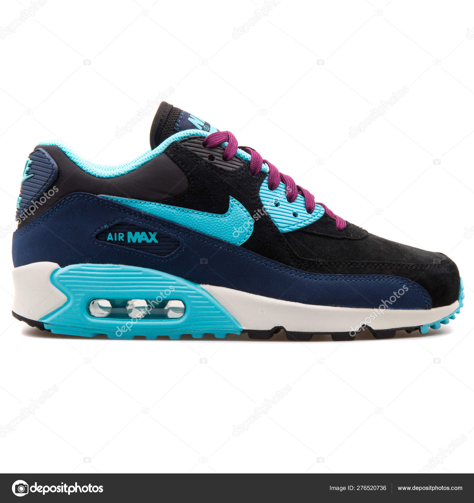 air max 90 black and blue