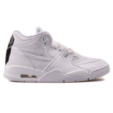 Nike Air Flight 89 Deri Qs beyaz spor ayakkabı